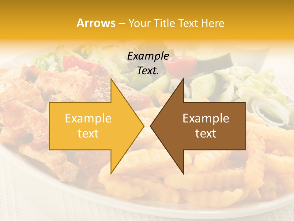 Ketchup Grilled Beef PowerPoint Template