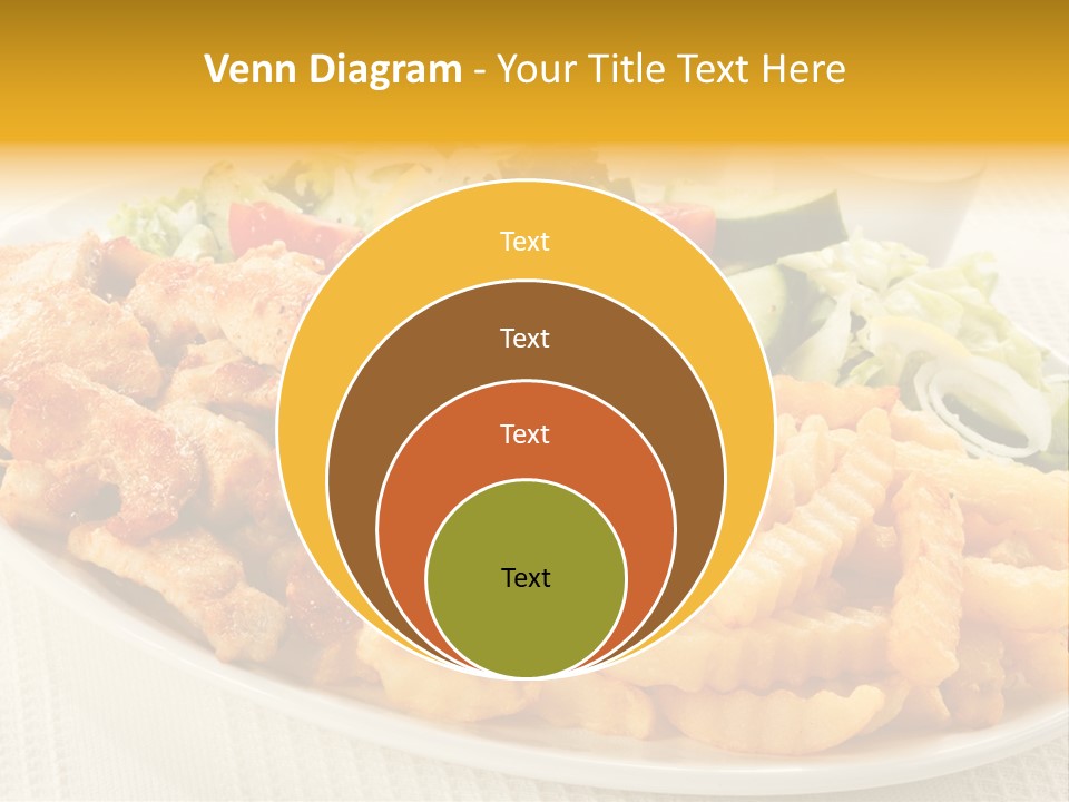 Ketchup Grilled Beef PowerPoint Template
