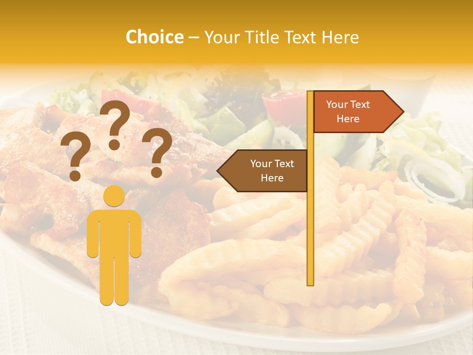 Ketchup Grilled Beef PowerPoint Template