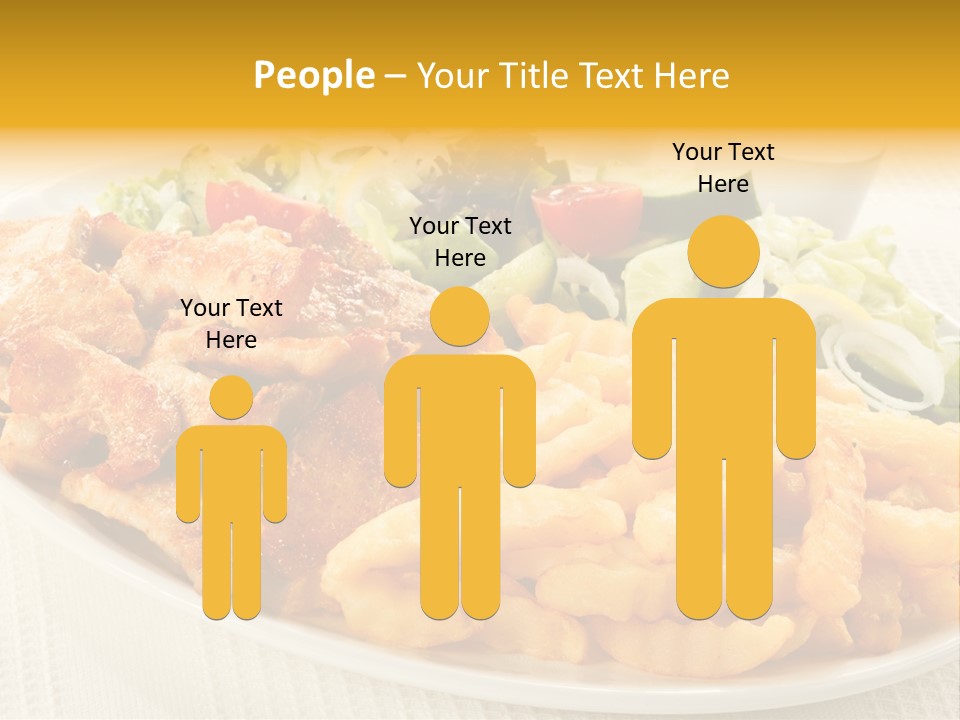 Ketchup Grilled Beef PowerPoint Template