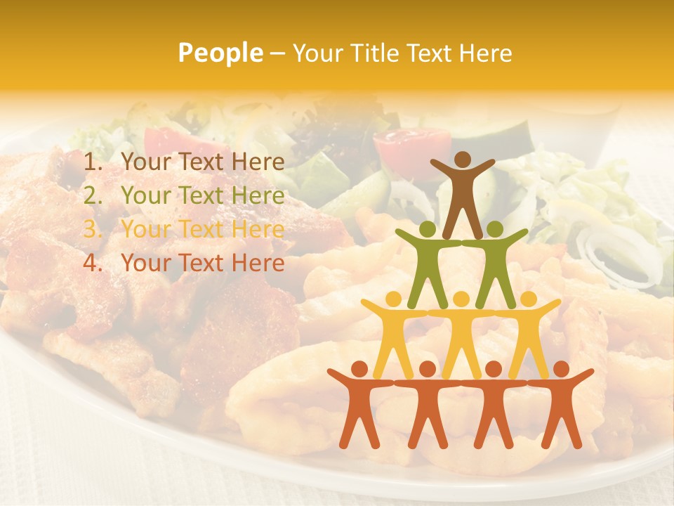 Ketchup Grilled Beef PowerPoint Template