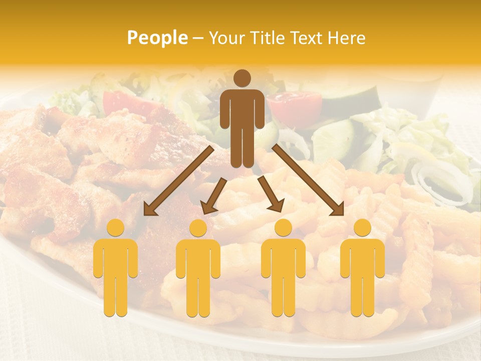 Ketchup Grilled Beef PowerPoint Template