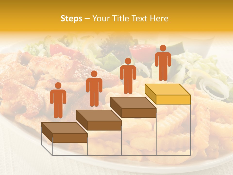 Ketchup Grilled Beef PowerPoint Template