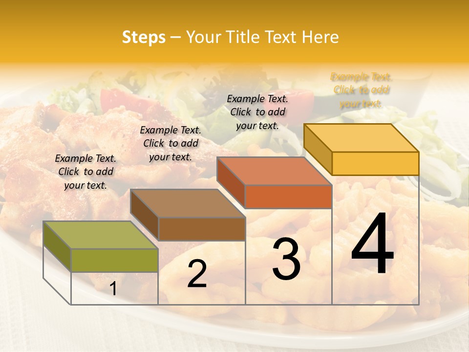 Ketchup Grilled Beef PowerPoint Template