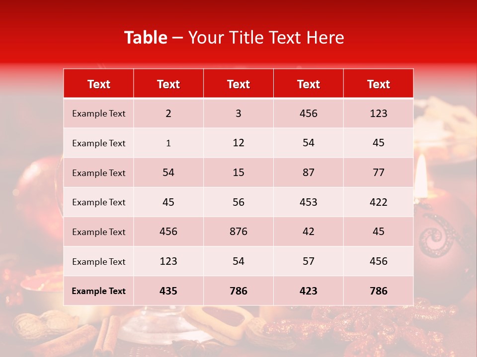 Cinnamon Aromatic Warm PowerPoint Template