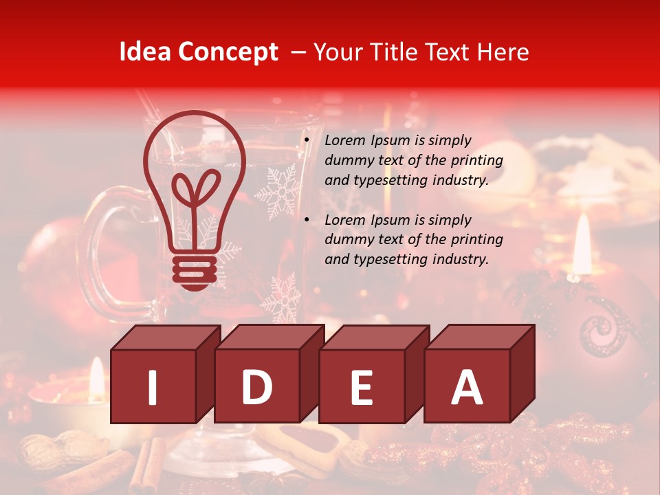 Cinnamon Aromatic Warm PowerPoint Template