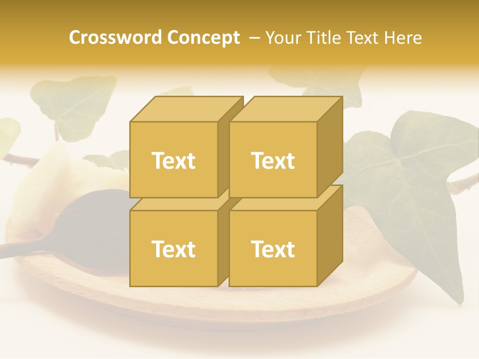 Shea Peasant Aroma PowerPoint Template