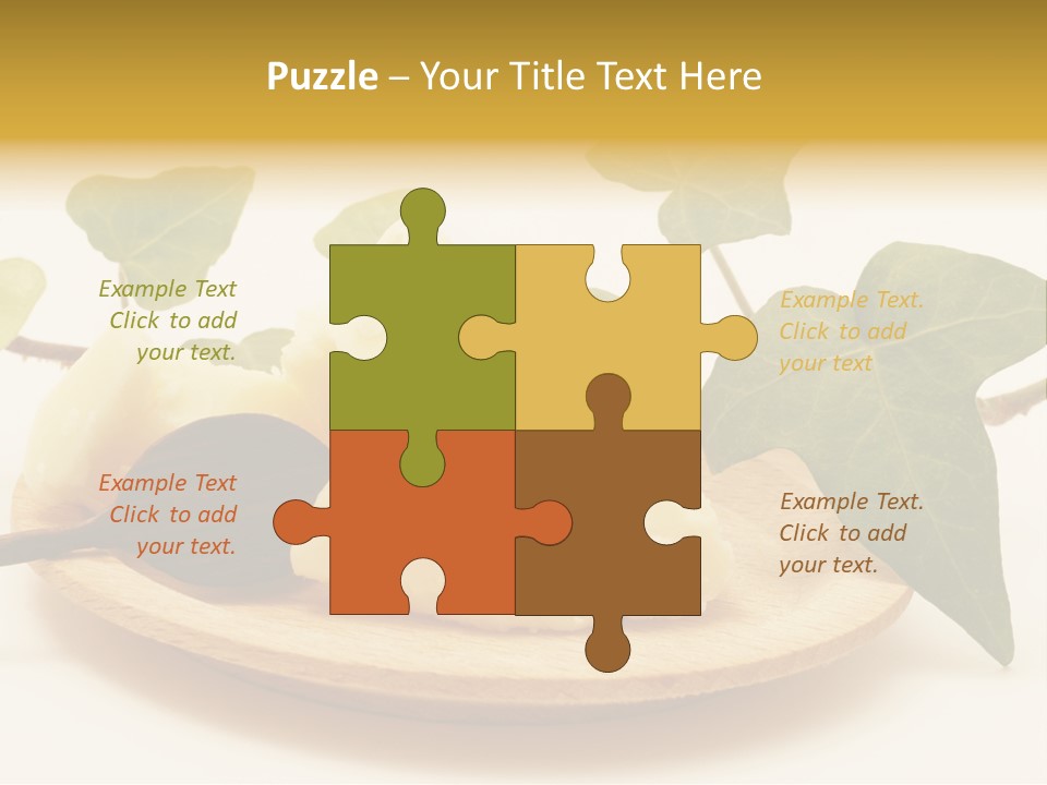 Shea Peasant Aroma PowerPoint Template