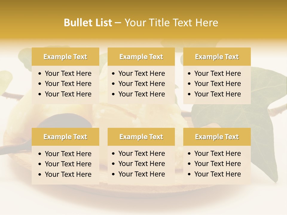 Shea Peasant Aroma PowerPoint Template