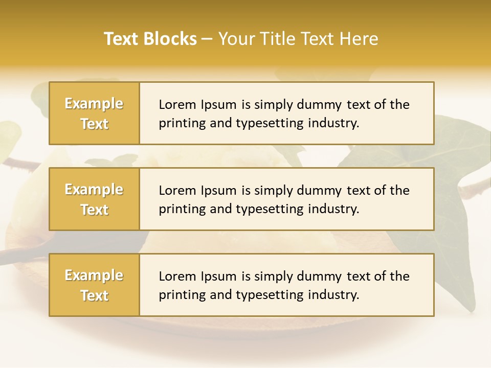 Shea Peasant Aroma PowerPoint Template