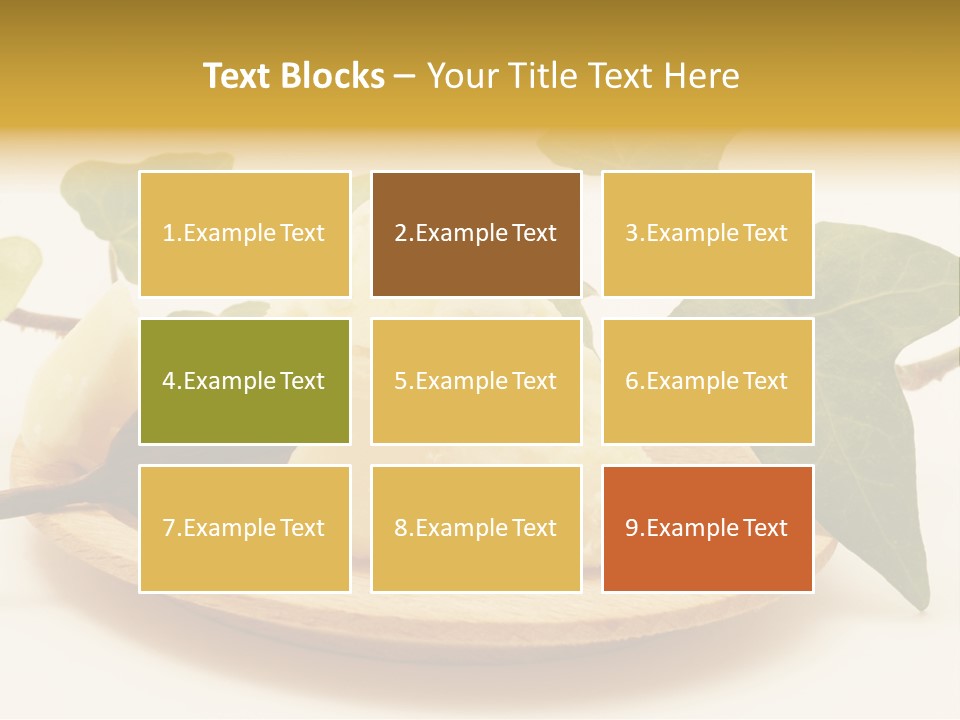 Shea Peasant Aroma PowerPoint Template
