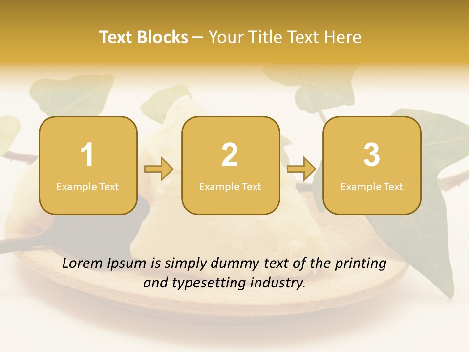 Shea Peasant Aroma PowerPoint Template