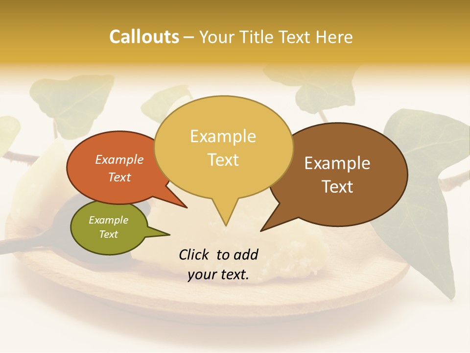 Shea Peasant Aroma PowerPoint Template