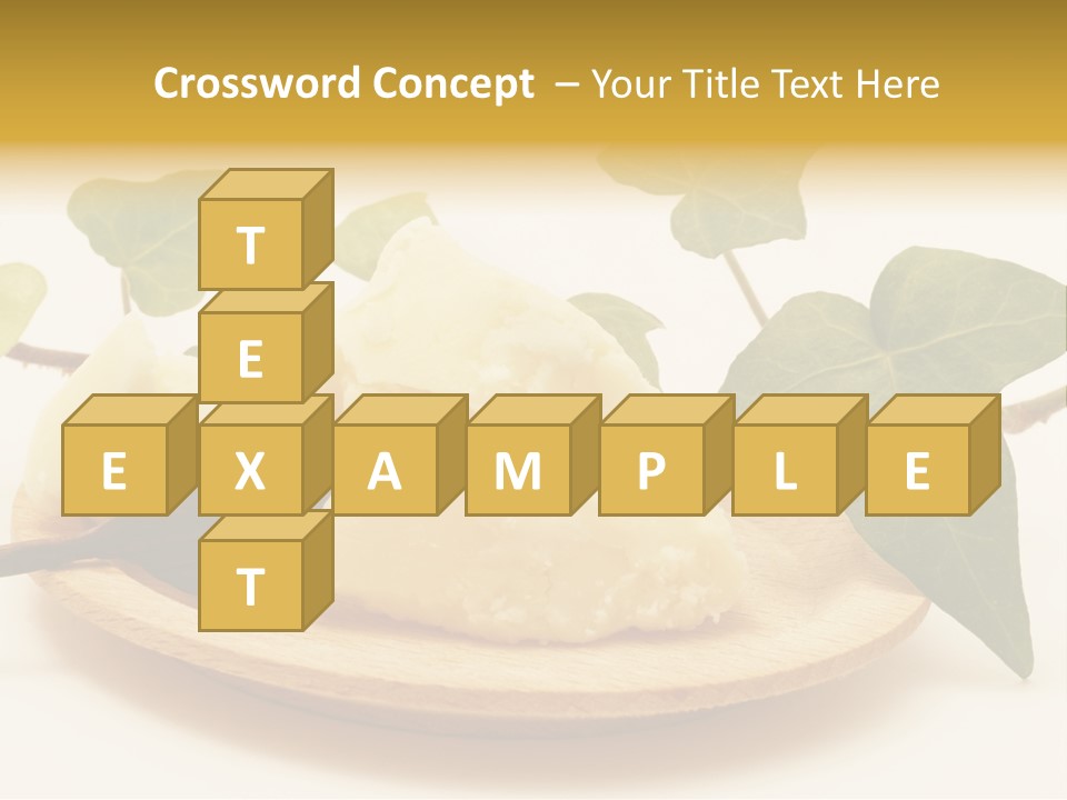 Shea Peasant Aroma PowerPoint Template