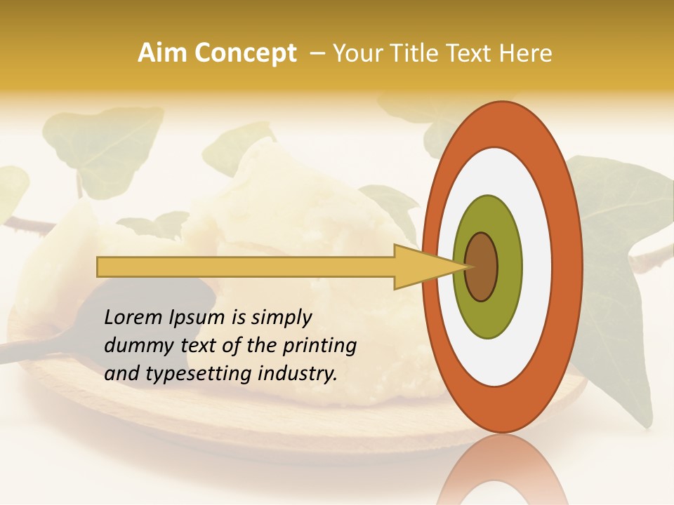 Shea Peasant Aroma PowerPoint Template