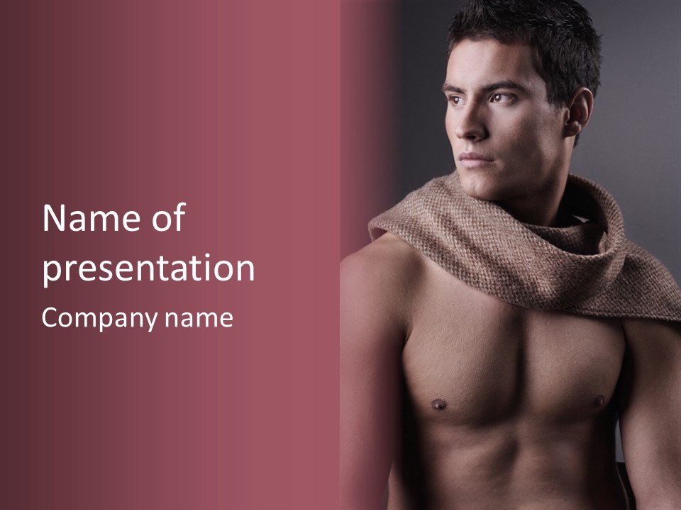 Light Clothing Elegant PowerPoint Template