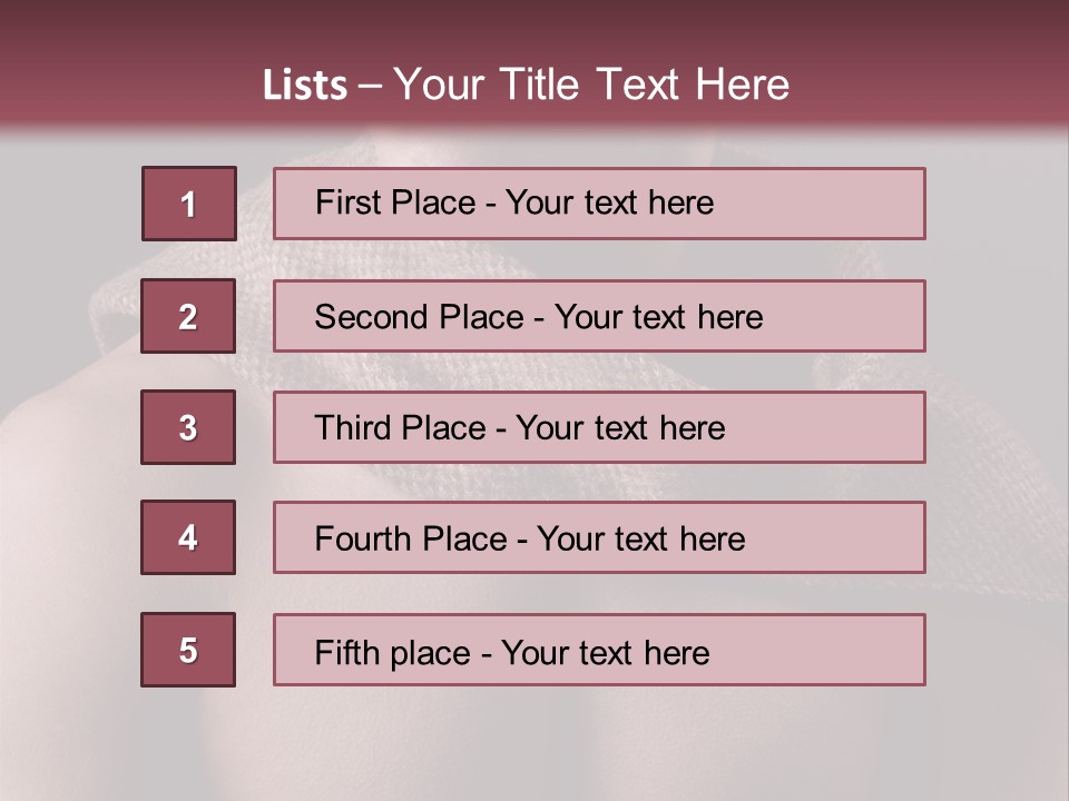 Light Clothing Elegant PowerPoint Template