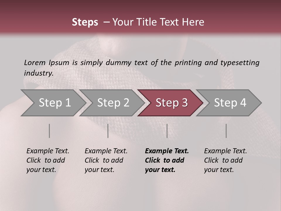 Light Clothing Elegant PowerPoint Template