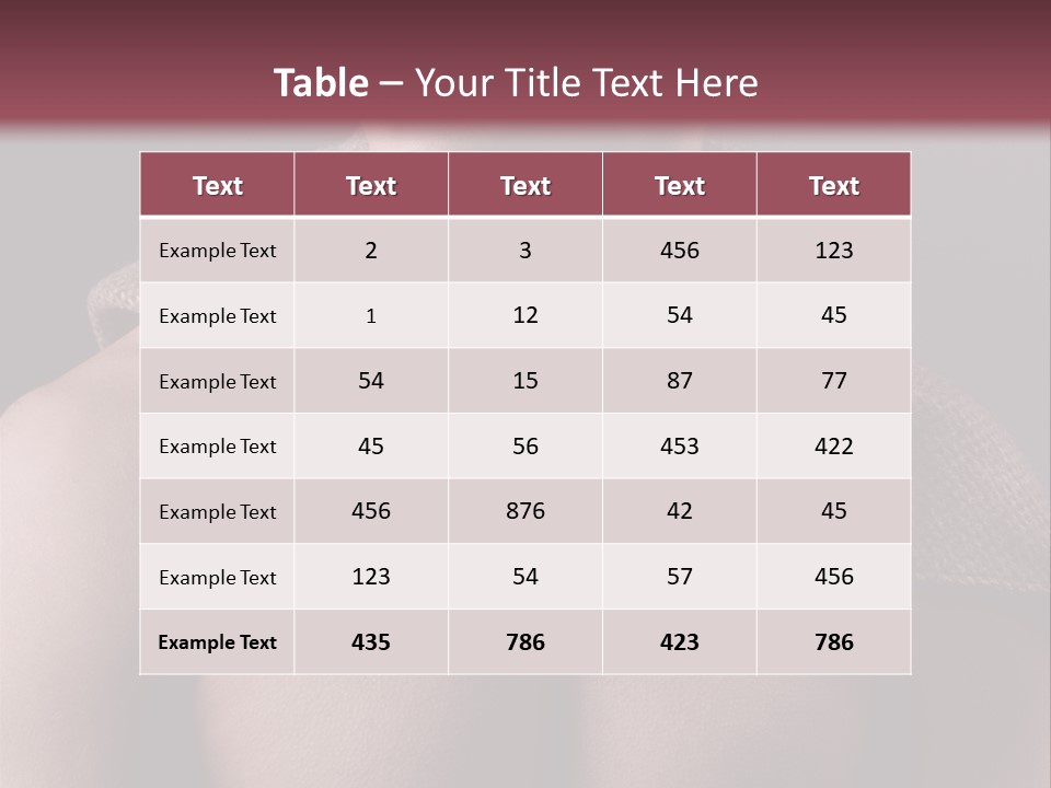 Light Clothing Elegant PowerPoint Template