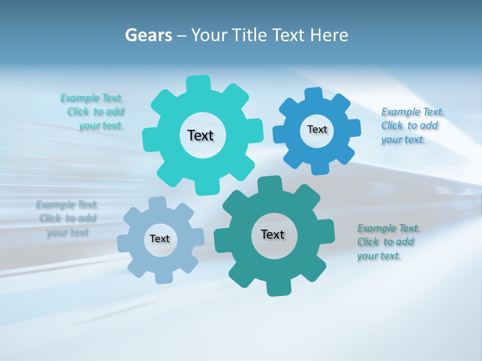 Modern Diesel Motion PowerPoint Template