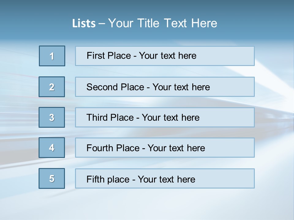 Modern Diesel Motion PowerPoint Template