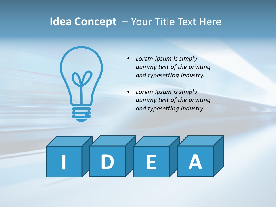 Modern Diesel Motion PowerPoint Template