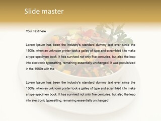 Meal Eat Feta PowerPoint Template