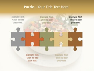 Meal Eat Feta PowerPoint Template