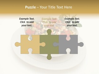 Meal Eat Feta PowerPoint Template