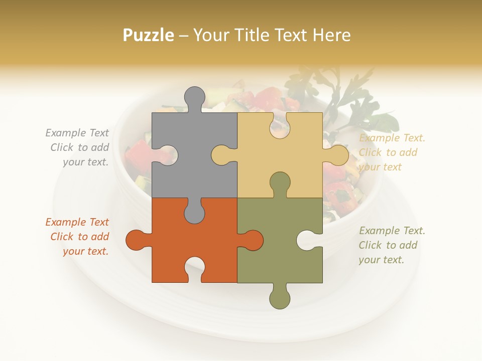 Meal Eat Feta PowerPoint Template