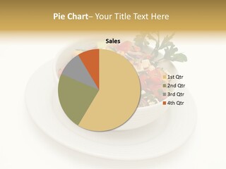 Meal Eat Feta PowerPoint Template