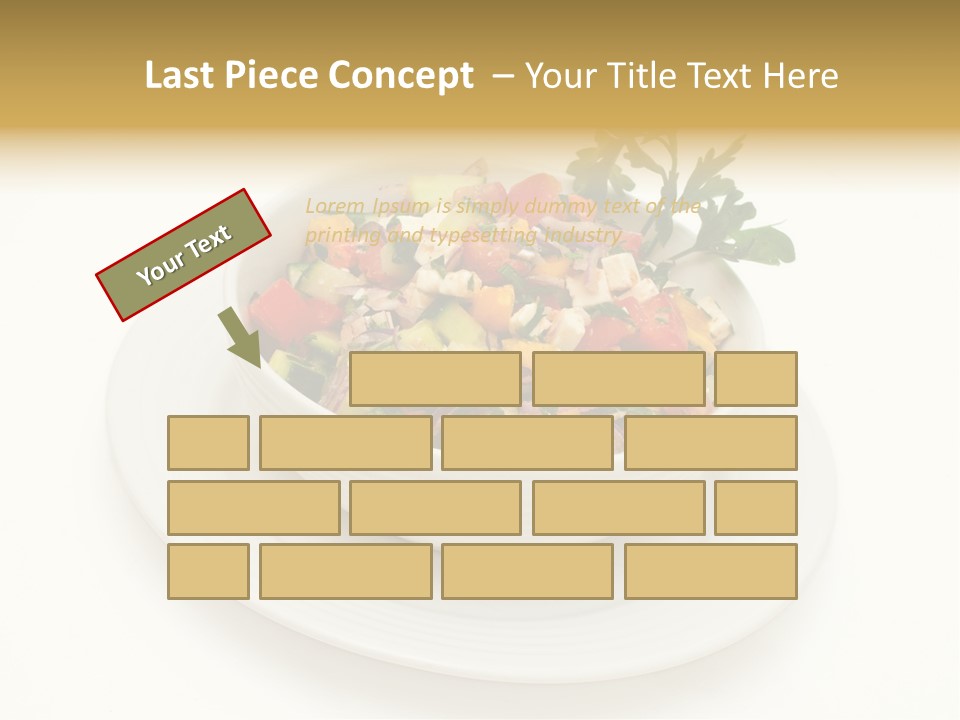 Meal Eat Feta PowerPoint Template