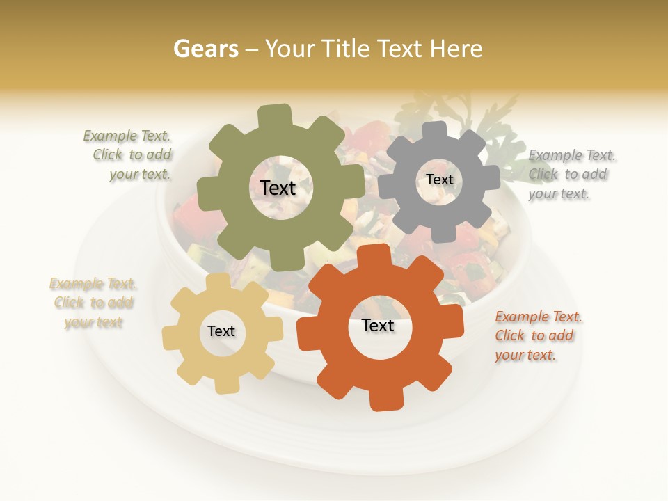 Meal Eat Feta PowerPoint Template
