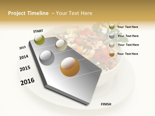 Meal Eat Feta PowerPoint Template