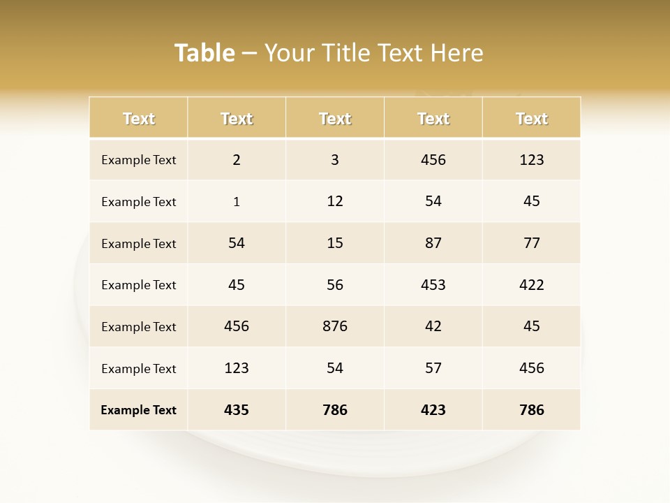 Meal Eat Feta PowerPoint Template