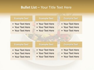 Meal Eat Feta PowerPoint Template