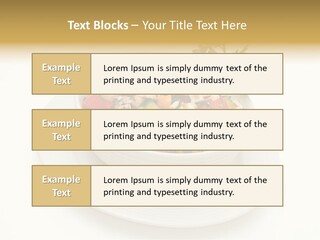 Meal Eat Feta PowerPoint Template