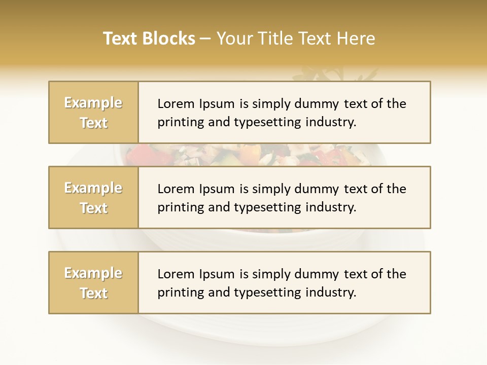 Meal Eat Feta PowerPoint Template