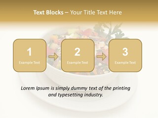 Meal Eat Feta PowerPoint Template