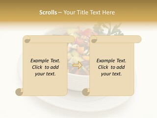 Meal Eat Feta PowerPoint Template