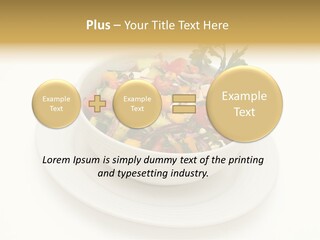 Meal Eat Feta PowerPoint Template