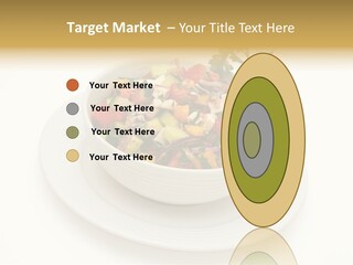 Meal Eat Feta PowerPoint Template