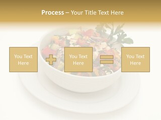 Meal Eat Feta PowerPoint Template