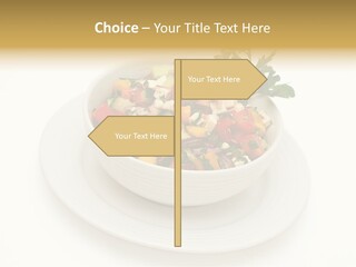 Meal Eat Feta PowerPoint Template