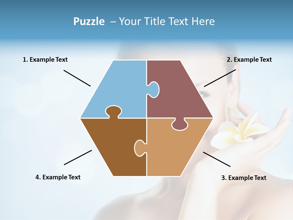 Facial Face Clean PowerPoint Template