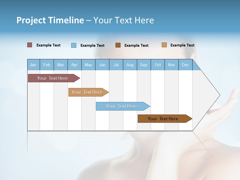Facial Face Clean PowerPoint Template