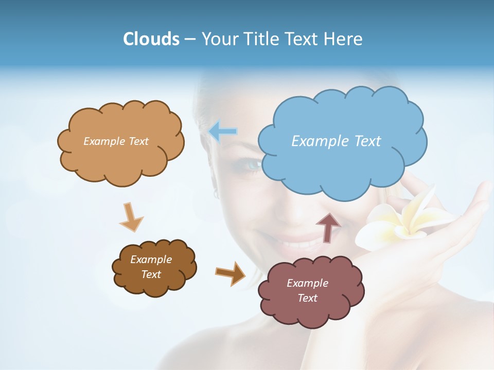 Facial Face Clean PowerPoint Template