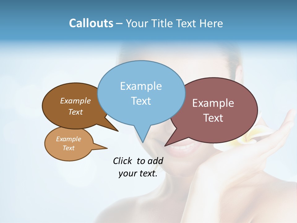 Facial Face Clean PowerPoint Template