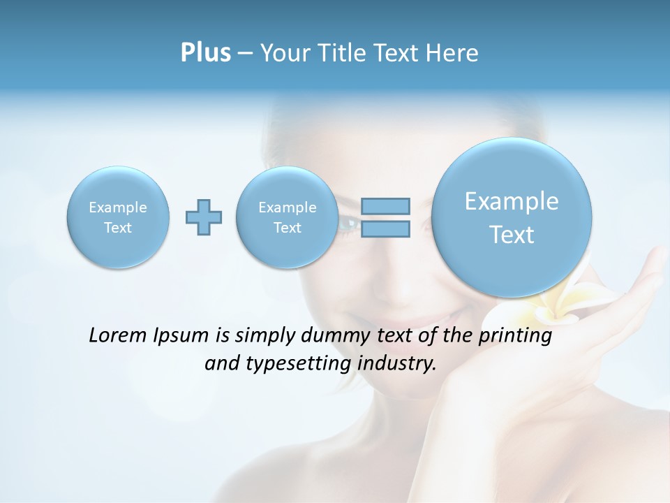 Facial Face Clean PowerPoint Template