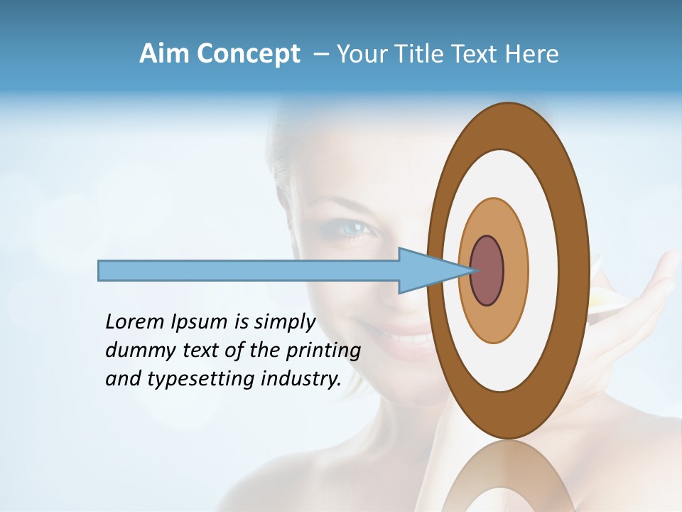 Facial Face Clean PowerPoint Template